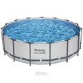 Бассейн каркасный  Steel Pro MAX BestWay 56438 + фильтр-насос, лестница, тент (457х122см) - фото 101401