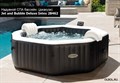 Intex 28462 Надувной СПА бассейн / Spa бассейн-джакузи гидромассажный + хлоргенератор (218х71см) - фото 101585