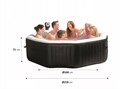 Intex 28462 Надувной СПА бассейн / Spa бассейн-джакузи гидромассажный + хлоргенератор (218х71см) - фото 101586