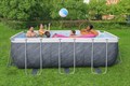 Bestway 56722 / Прямоугольный каркасный бассейн  412х201х122 см + фильтр-насос, лестница - фото 101779