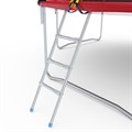 Батут с сеткой DFC PELPO 12ft с лестницей, красный GBT-12R - фото 101921