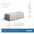 Bestway 56457 / Каркасный бассейн / 412x201x122см + песч.фильтр-насос, лестница - фото 101977