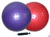 мяч гимнастический массажный d65см(с насосом)GB02