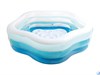 Бассейн детский Звезда с надувным дном Intex 56495  (185х180х53)