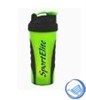 Шейкер спортивный SH-110 600 мл, салатовый/черный