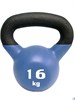Гиря чугунная с виниловым покрытием SportElite 16 кг, матовая