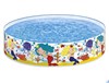 Детский бассейн с жесткими стенками Русалки Intex 58458 (183х38 см)