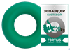 Эспандер-кольцо Fortius 20 кг зеленый