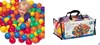 Набор шариков-мячиков для игровых центров (8см) Intex Fun Ballz Intex 49600 (100шт) - фото 4677