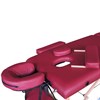Массажный стол DFC NIRVANA, Optima, дерев. ножки, цвет винный (Wine) TS20110S_W - фото 50422