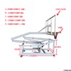 Баскетбольная мобильная стойка DFC STAND72G 180x105CM стекло - фото 59476