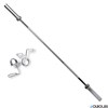 Гриф прямой для штанги 80"/2000см д50, замок-пружина, нагрузка 250кг, диам.стержня 29мм OB80-50/29