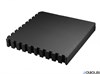 Покрытие защитное под тренажеры/коврик для фитнеса 5503LW, черный (62.7х62.7х1.2 см х 4шт) - фото 61263
