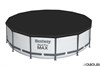 Каркасный бассейн Steel Pro Max Bestway 5612X + насос-фильтр, лестница, тент (427х122) - фото 62123