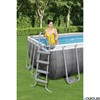 Прямоугольный каркасный бассейн Bestway 56996 + фильтр-насос, лестница, тент  (488х244х122) - фото 62511