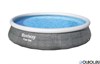 Бассейн надувной Fast Set Bestway 57376 + насос фильтр (396х84) - фото 62553