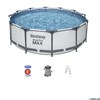 Круглый каркасный бассейн Steel Pro MAX Bestway 56418 
