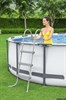 Круглый каркасный бассейн Steel Pro MAX Bestway 56418 +насос фильтр, лестницы (366х100) - фото 63259