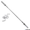 Гриф прямой для штанги 80"/2000см д50, замок-пружина, нагрузка 250кг, диам.стержня 29мм OB80-50/29