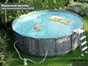 Intex 26742 / Каркасный бассейн Intex Greywood Prism Frame / 457х122см / + фильтр-насос (3785 л/ч)+лестница+тент+подстилка - фото 67396