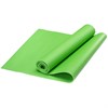 Коврик для йоги, PVC, 173x61x0,8 см (зеленый) HKEM112-08-GREEN - фото 67801