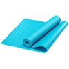 Коврик для йоги, PVC, 173x61x0,8 см (голубой) HKEM112-08-SKY - фото 67809