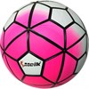 Мяч футбольный "Meik-100" (розовый) 4-слоя, TPU+PVC 3.2, 410-450 гр., машинная сшивка D26074-4  - фото 68932