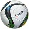 Мяч футбольный "Meik-069" 4-слоя TPU+PVC 3.0, 400 гр, машинная сшивка R18030  - фото 68969