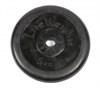 Диск обрезиненный Lite Weights 2475LW 26мм 5кг, черный - фото 70245