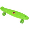 Скейтборд пластиковый 56x15cm со свет. колесами (зеленый) (SK503) E33095