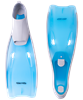 Ласты с закрытой пяткой Colton CF-02 серый/голубой 35-37