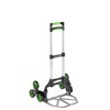 Тележка двухколесная для лестниц алюминий, до 70 кг - фото 73590