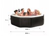 Intex 28462 Надувной СПА бассейн / Spa бассейн-джакузи гидромассажный + хлоргенератор (218х71см) - фото 73977