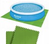 Подстилка / коврик для каркасного и надувного бассейна Bestway 58636 (78х78 см 9 шт) - фото 74074
