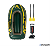 Надувная лодка Intex 68347 2-x местная Seahawk 200 Set +весла и насос - фото 74714