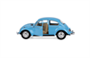  Машинка металлическая Kinsmart 1:24 1967 Volkswagen Classical Beetle Pastel Color (Жук) 7002DYKT двери открываются (3 цвета) - фото 74785