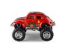 Машинка металлическая Kinsmart 1:32 1967 Volkswagen Classical Beetle Off Road (Жук Внедорожник Офф Роуд) 5057DBFKT инерционная, двери открываются 