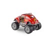 Машинка металлическая Kinsmart 1:32 1967 Volkswagen Classical Beetle Off Road (Жук Внедорожник Офф Роуд) 5057DBFKT инерционная, двери открываются 