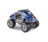 Машинка металлическая Kinsmart 1:32 1967 Volkswagen Classical Beetle Off Road (Жук Внедорожник Офф Роуд) 5057DBFKT инерционная, двери открываются 