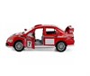 Машинка металлическая Kinsmart 1:36 Mitsubishi Lancer Evolution 7 WRC 5072DKT инерционная, двери открываются - фото 75056