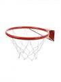 Кольцо баскетбольное с сеткой №5. D кольца - 380мм. С УПОРОМ с сеткой - фото 76977
