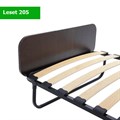 Раскладушка тумба с матрасом Leset 205 (200х90х44) - фото 77035