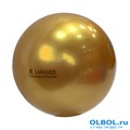 Мяч для художественной гимнастики однотонный, d=19 см (золотой) - фото 77554