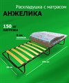 Раскладушка с матрасом Анжелика (190х80х34) - фото 79058