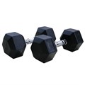Гантельный ряд DFC от 1 кг до 50 кг DB001-1_50 - фото 81033 Гантельный ряд DFC от 1 кг до 50 кг DB001-1_50 - фото 81033