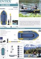 Надувная лодка Challenger 2 Set Intex 68367 + весла/насос - фото 81435 Надувная лодка Challenger 2 Set Intex 68367 + весла/насос - фото 81435