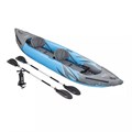 Надувная байдарка Surge Elite X2 Kayak Bestway 65144 + ал.весла, руч.насос (382х94м) - фото 81735