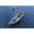 Надувная байдарка Surge Elite X2 Kayak Bestway 65144 + ал.весла, руч.насос (382х94м) - фото 81749