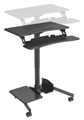 Стол для ноутбука Cactus VM-FDS108 столешница МДФ черный 71x39.2x110см (CS-FDS108BBK) - фото 82227