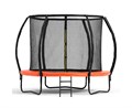 Батут DFC KENGOO II 10ft внутр.сетка, лестница, оранж/черн (305см), 10FT-BAS-BO - фото 83014